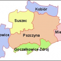 Mapa turystyczna Powiatu Pszczyńskiego